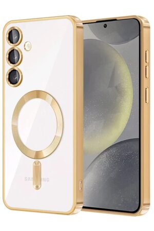 Samsung Galaxy A54 5G Kross Magneticsafe Kapak - Gold-(5796)