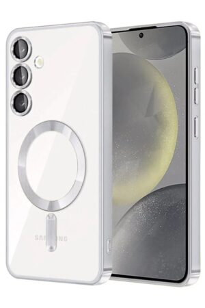 Samsung Galaxy A26 Kross Magneticsafe Kapak - Gümüş-(5796)