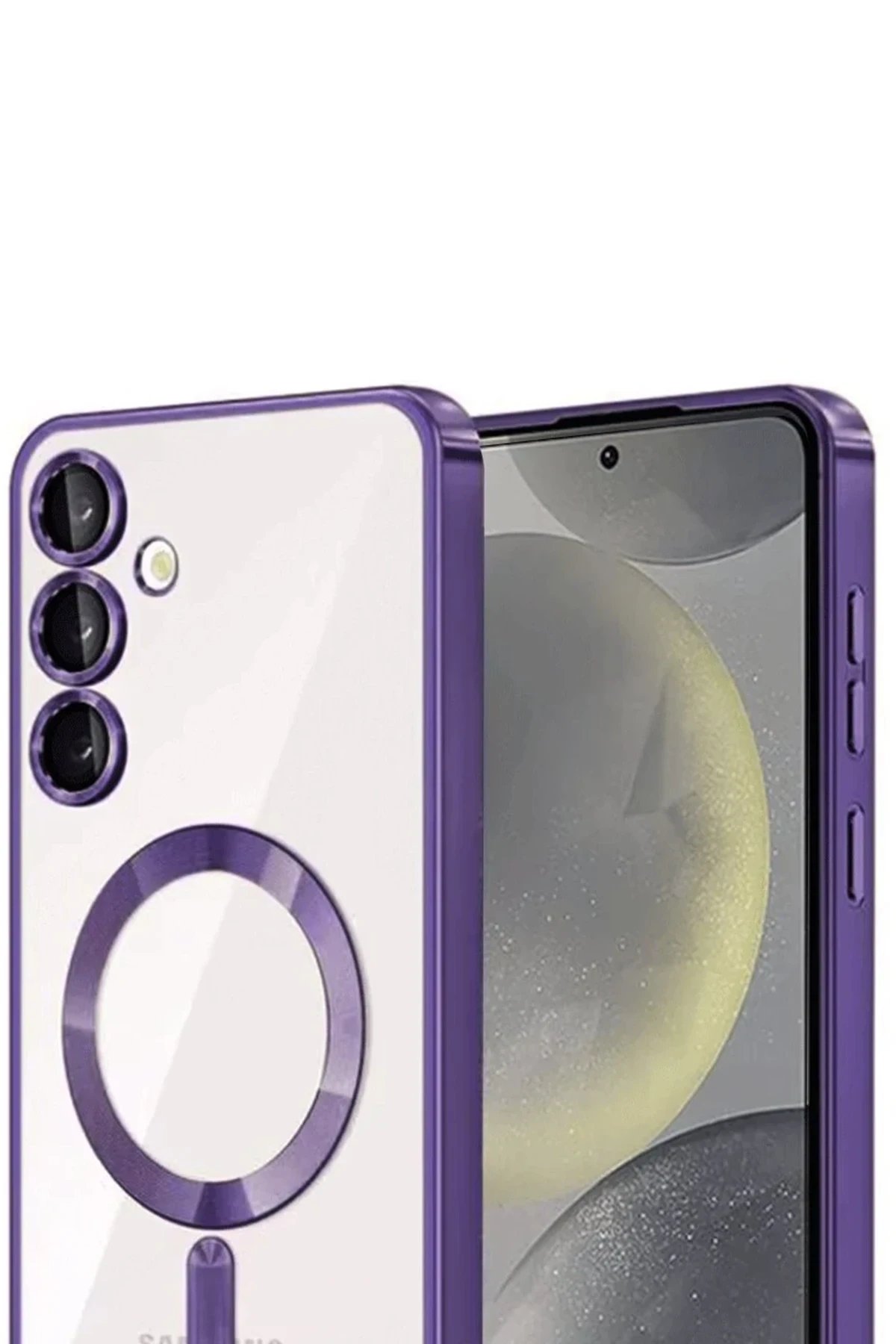 Samsung Galaxy A56 Kross Magneticsafe Kapak - Mor-(5796) - Görsel 2