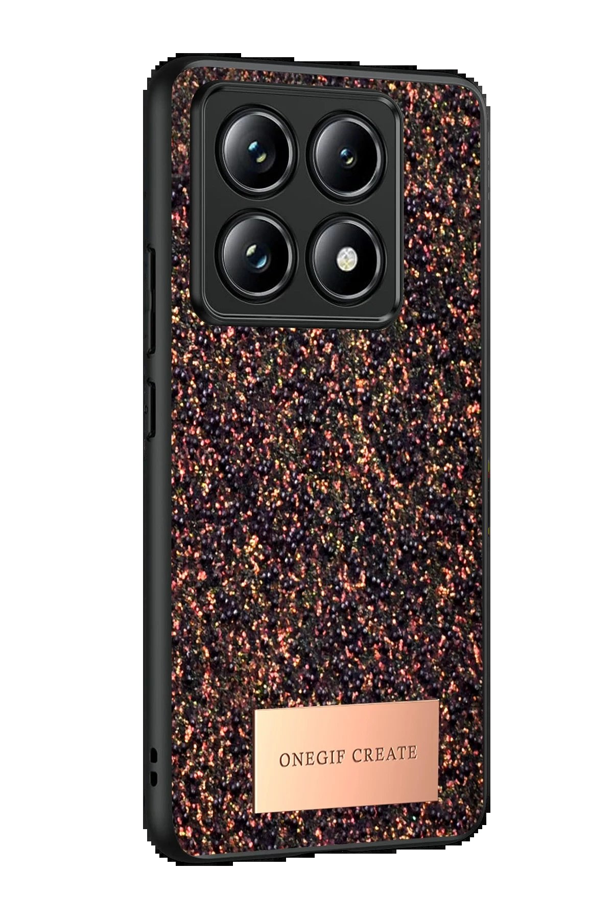 Xiaomi Mi 14T Pro Bright Simli Kapak - Derin Mor-(5796) - Görsel 3