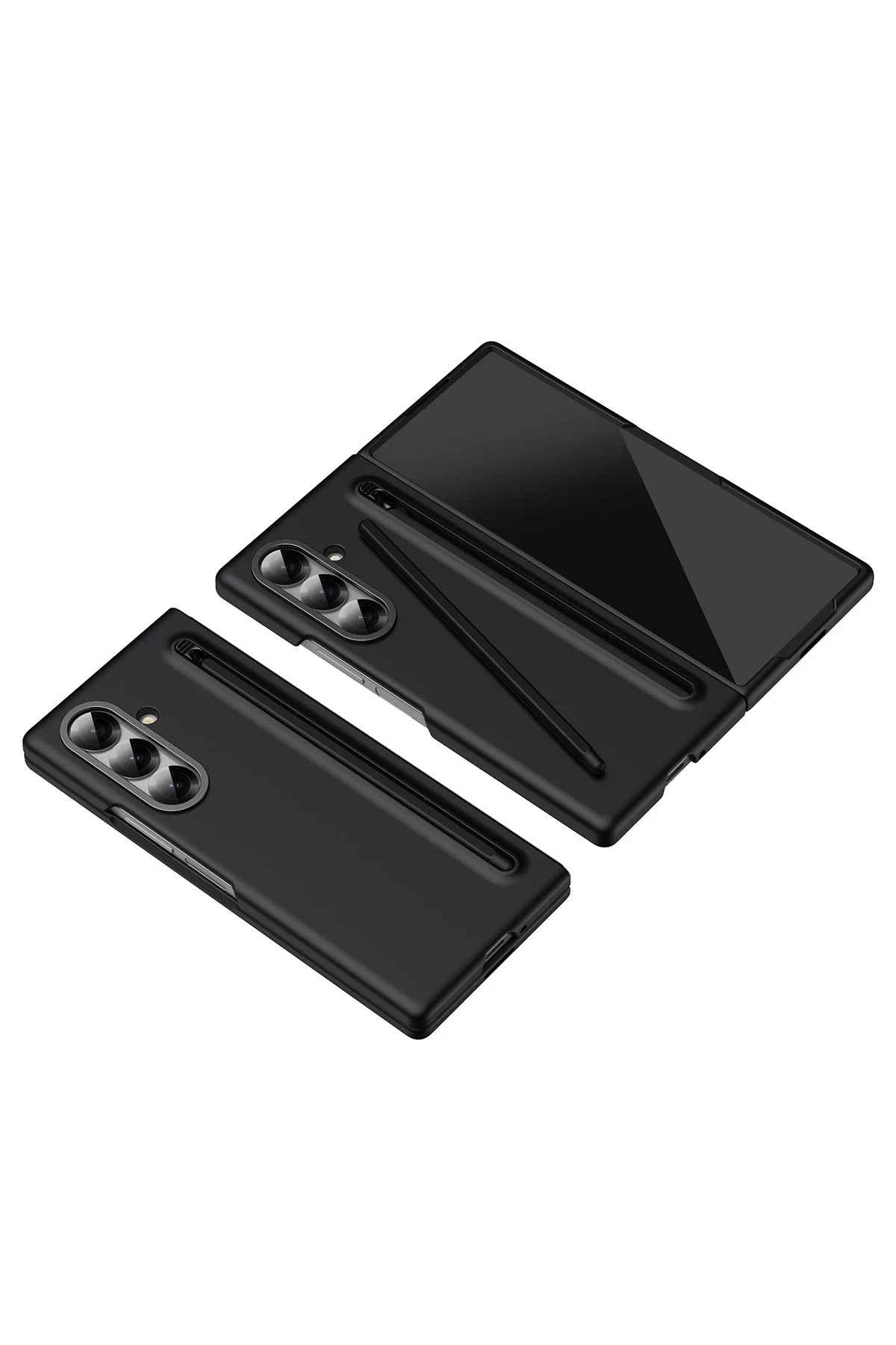 Samsung Galaxy Z Fold 6 Hole Fold Kapak - Siyah-(5796) - Görsel 3