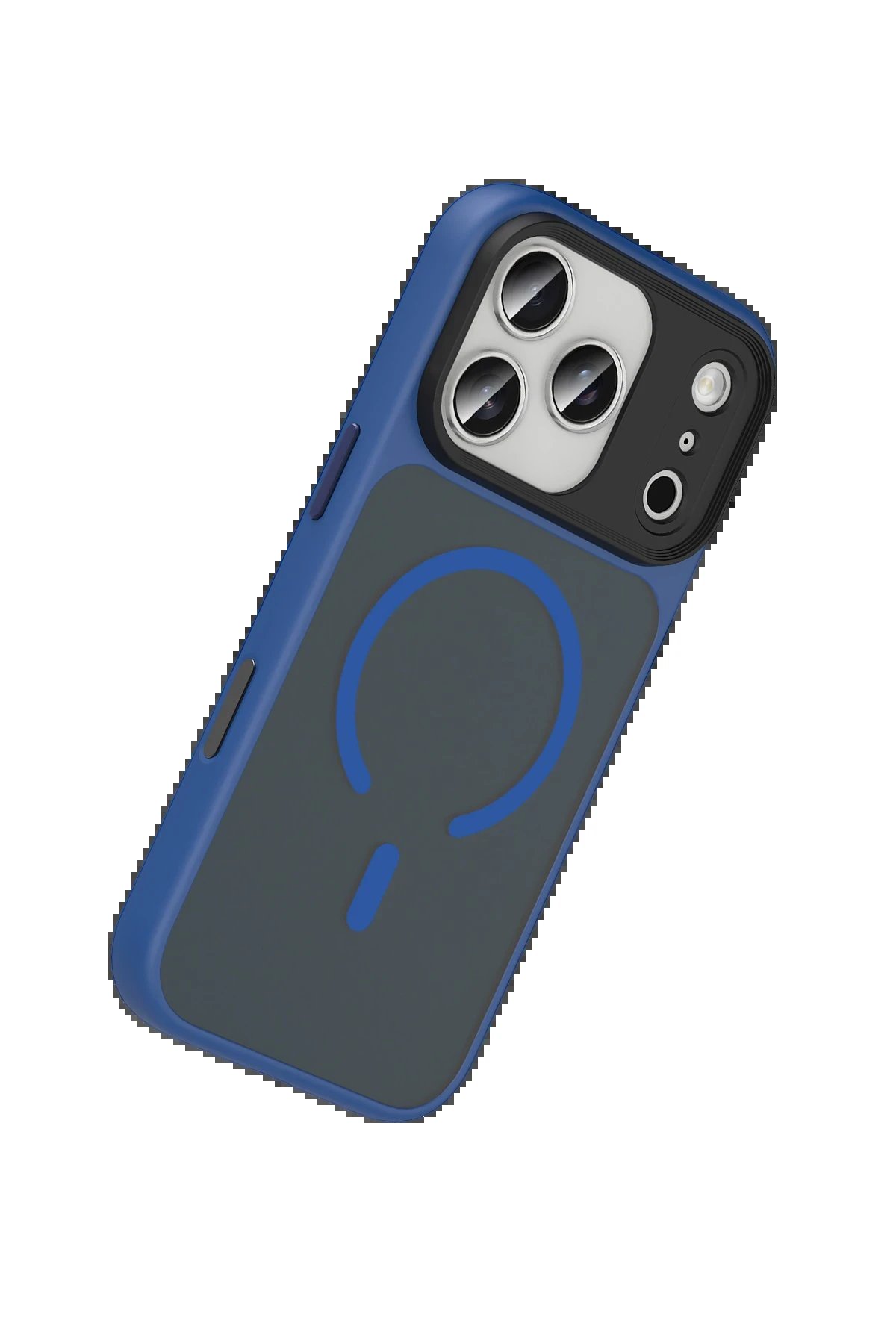 Apple iPhone 17 Pro Megane Magsafe Kapak - Lacivert-(5796) - Görsel 4