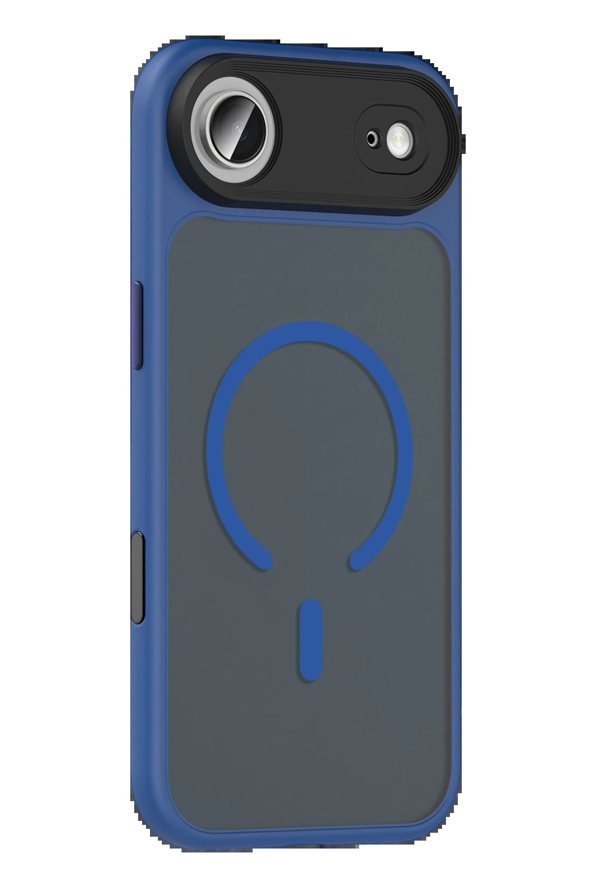 Apple iPhone 17 Air Megane Magsafe Kapak - Lacivert-(5796) - Görsel 3