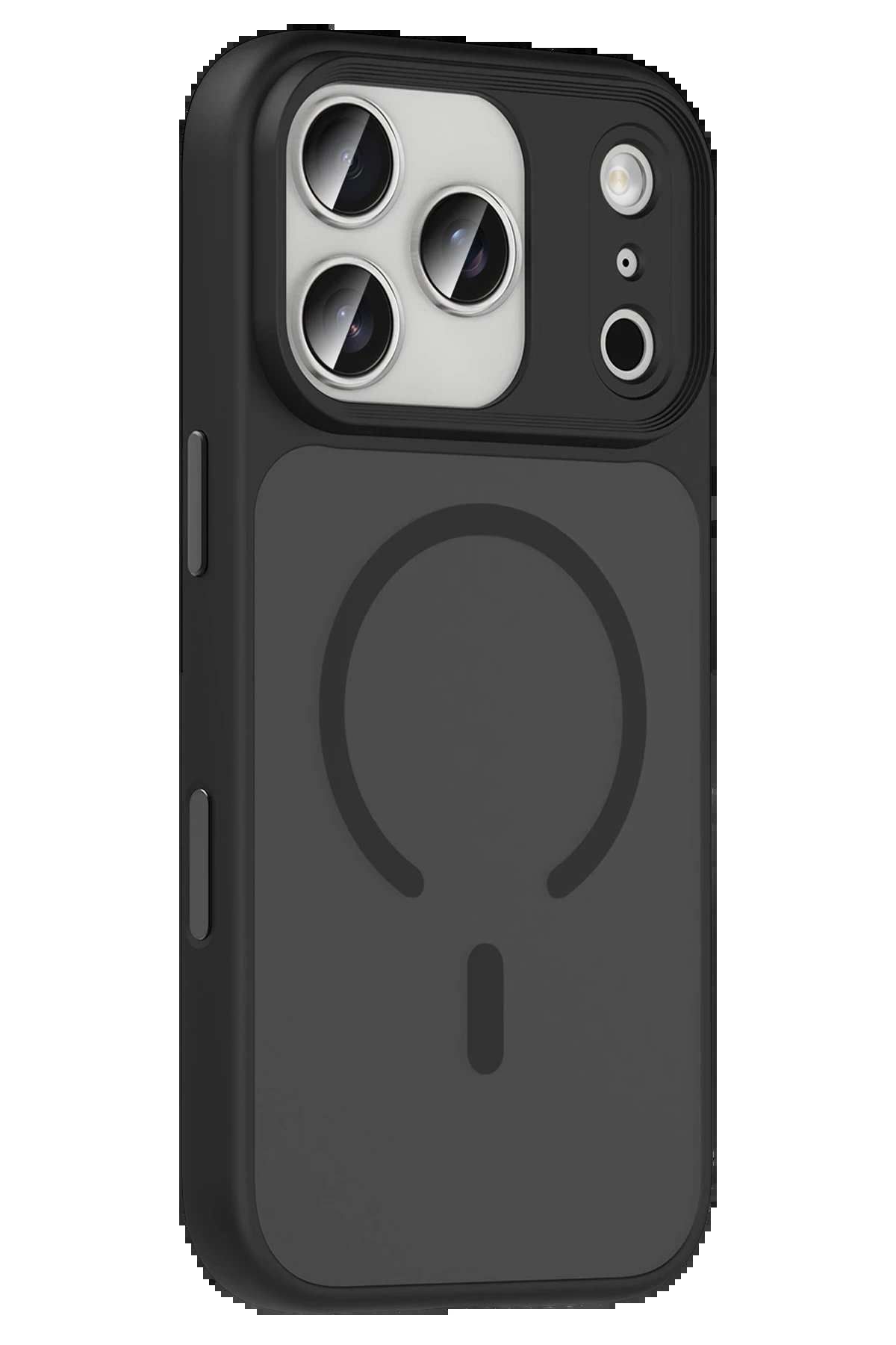 Apple iPhone 17 Pro Max Megane Magsafe Kapak - Siyah-(5796) - Görsel 3