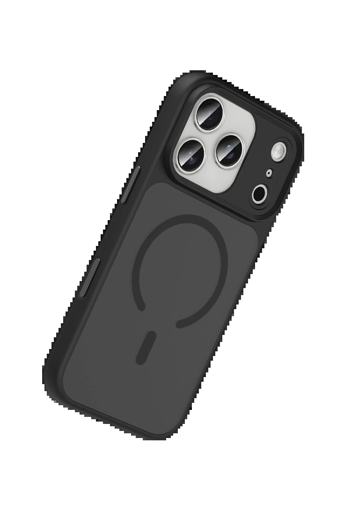 Apple iPhone 17 Pro Max Megane Magsafe Kapak - Siyah-(5796) - Görsel 4