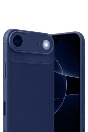 Apple iPhone 17 Air Auto Focus Karbon Kapak - Lacivert-(5796)