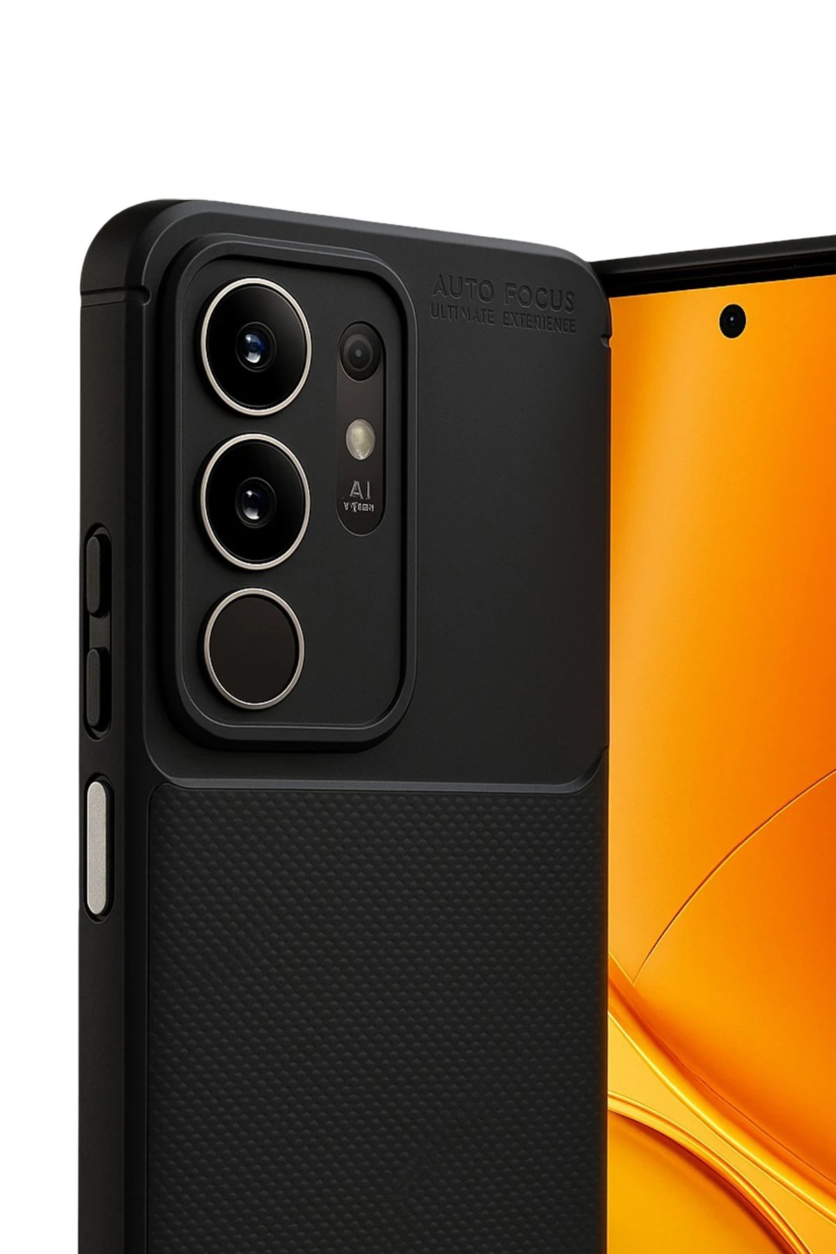 Vivo Y29S Auto Focus Karbon Kapak - Siyah-(5796) - Görsel 2