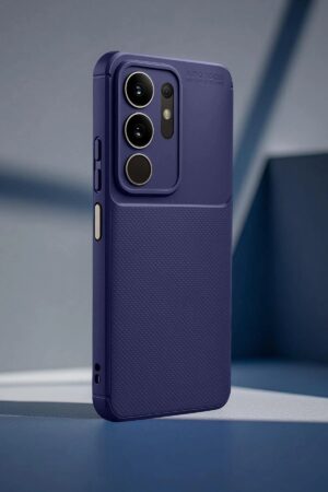 Vivo Y29 4G Auto Focus Karbon Kapak - Lacivert-(5796)