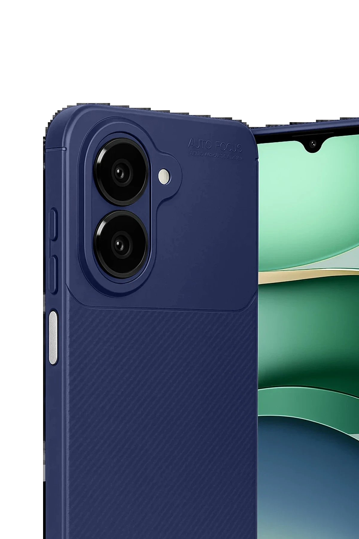 Xiaomi Redmi A5 4G Auto Focus Karbon Kapak - Lacivert-(5796) - Görsel 3