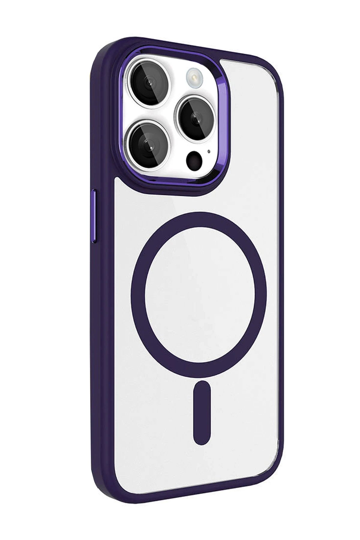 Apple iPhone 15 Pro Max Terea Magsafe Kapak - Derin Mor-(5796) - Görsel 3