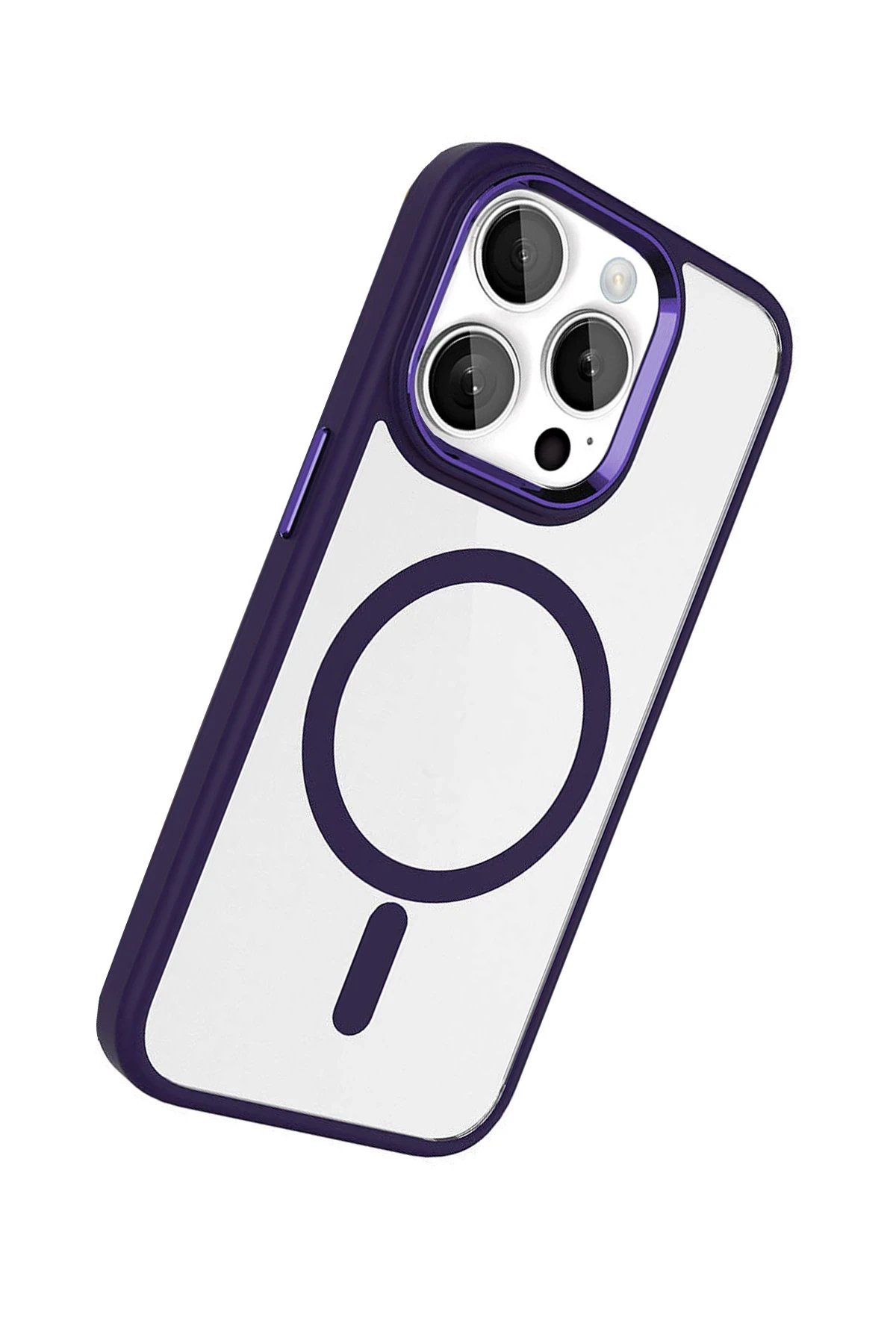 Apple iPhone 15 Pro Max Terea Magsafe Kapak - Derin Mor-(5796) - Görsel 4