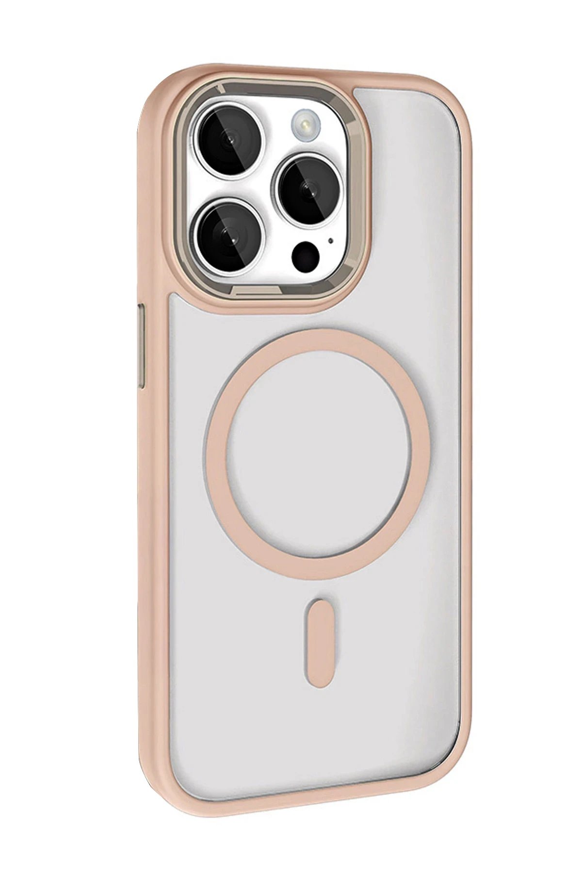 Apple iPhone 15 Pro Max Terea Magsafe Kapak - Gold-(5796) - Görsel 3