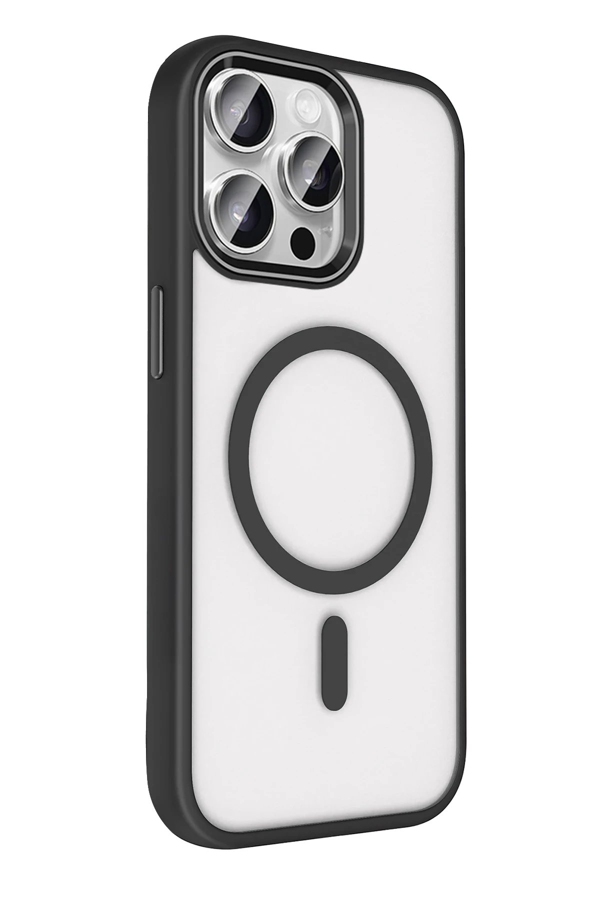 Apple iPhone 15 Pro Max Terea Magsafe Kapak - Siyah-(5796) - Görsel 3