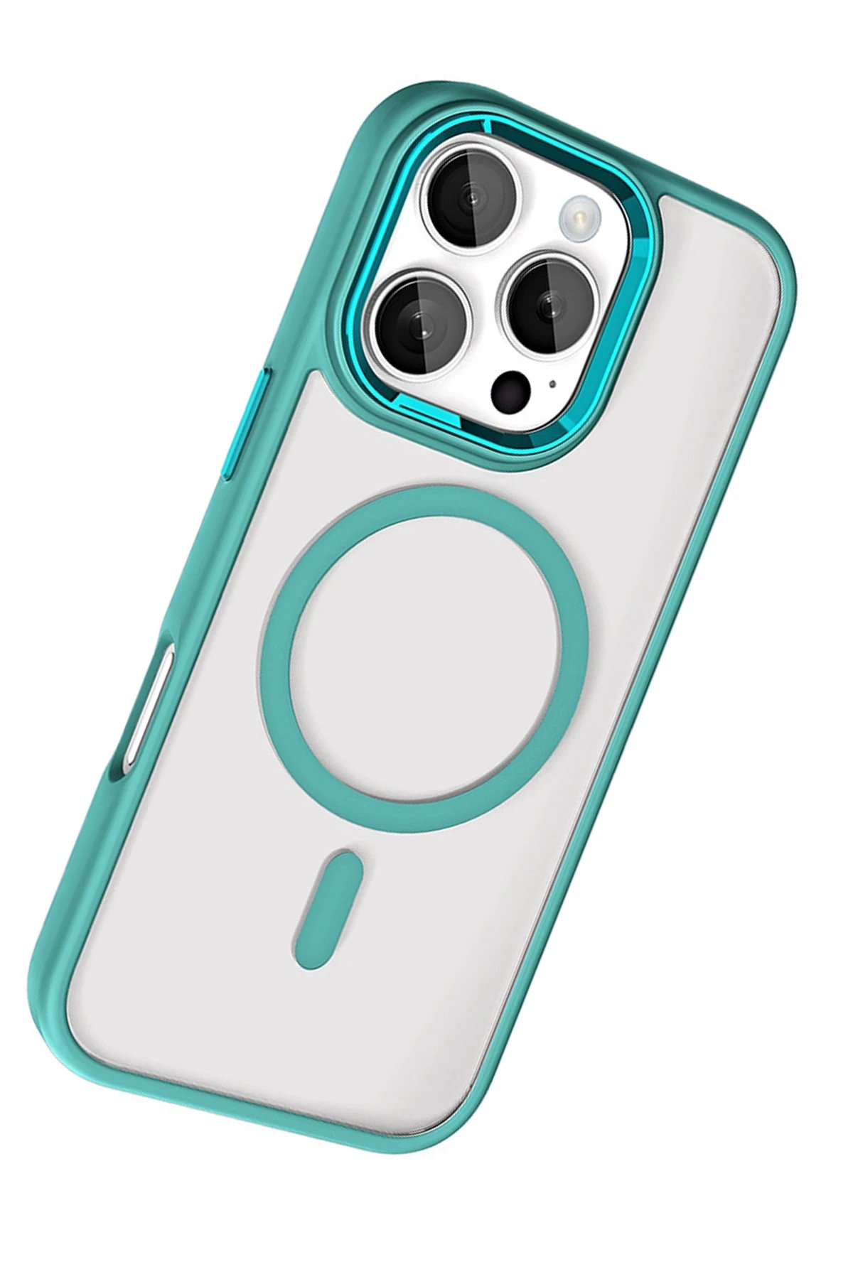 Apple iPhone 16 Pro Max Terea Magsafe Kapak - Yeşil-(5796) - Görsel 4