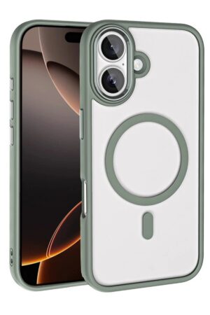 Apple iPhone 17 Terea Magsafe Kapak - Açık Mavi-(5796)