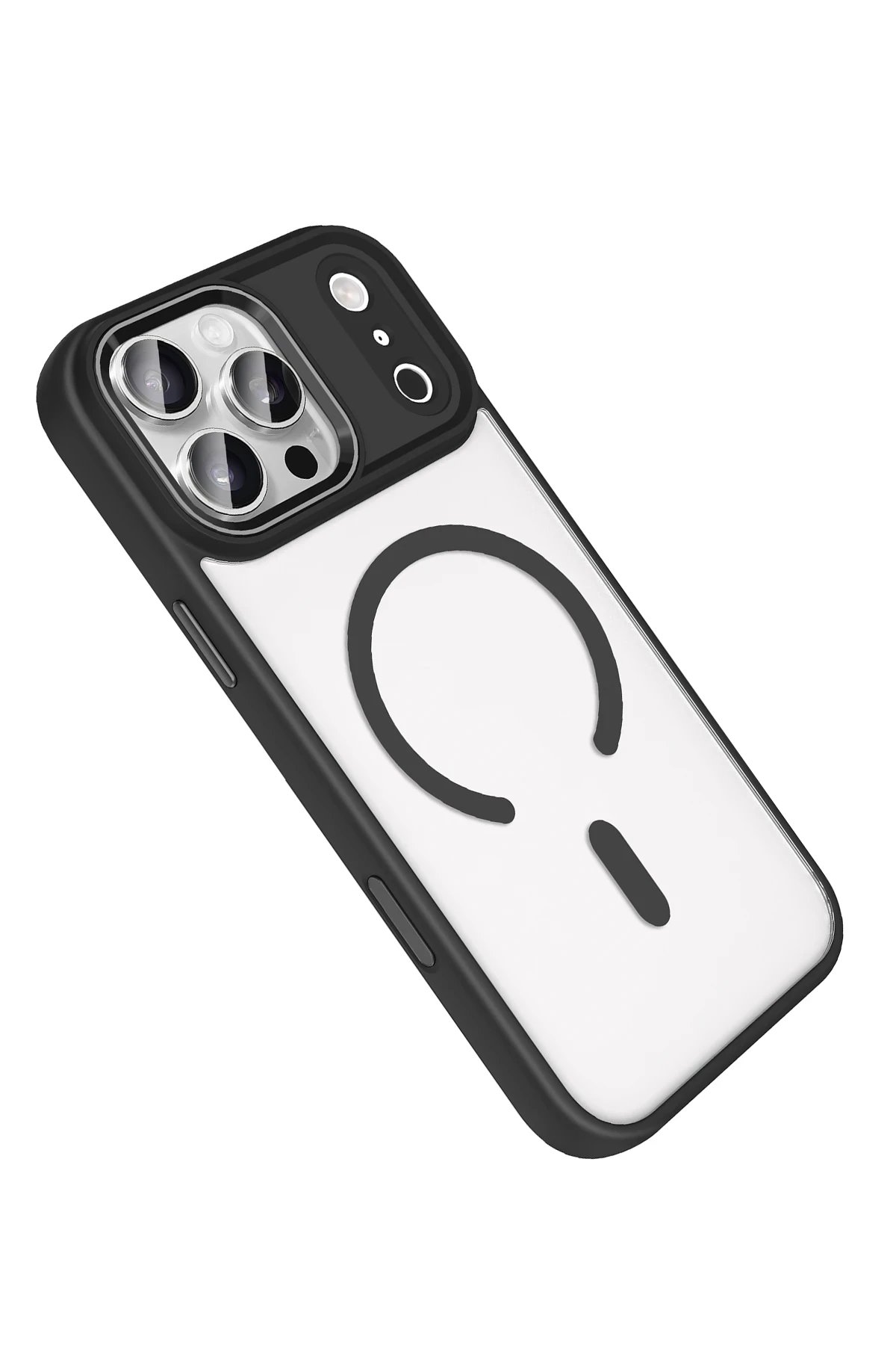 Apple iPhone 17 Pro Terea Magsafe Kapak - Siyah-(5796) - Görsel 4