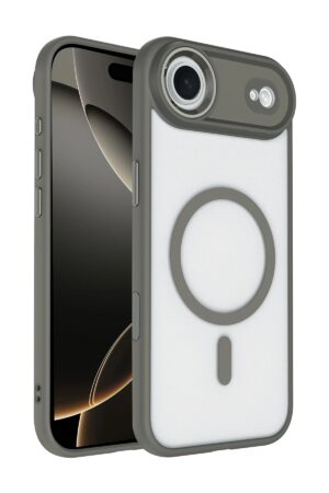 Apple iPhone 17 Air Terea Magsafe Kapak - Açık Mavi-(5796)