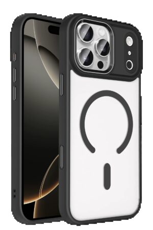 Apple iPhone 17 Pro Max Terea Magsafe Kapak - Siyah-(5796)