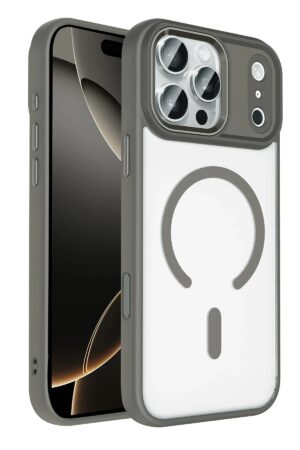 Apple iPhone 17 Pro Max Terea Magsafe Kapak - Açık Mavi-(5796)