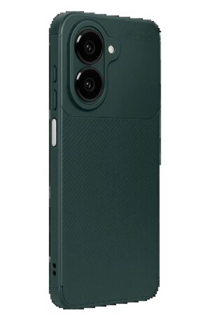 Xiaomi Redmi A5 4G Auto Focus Karbon Kapak - Koyu Yeşil-(5796)