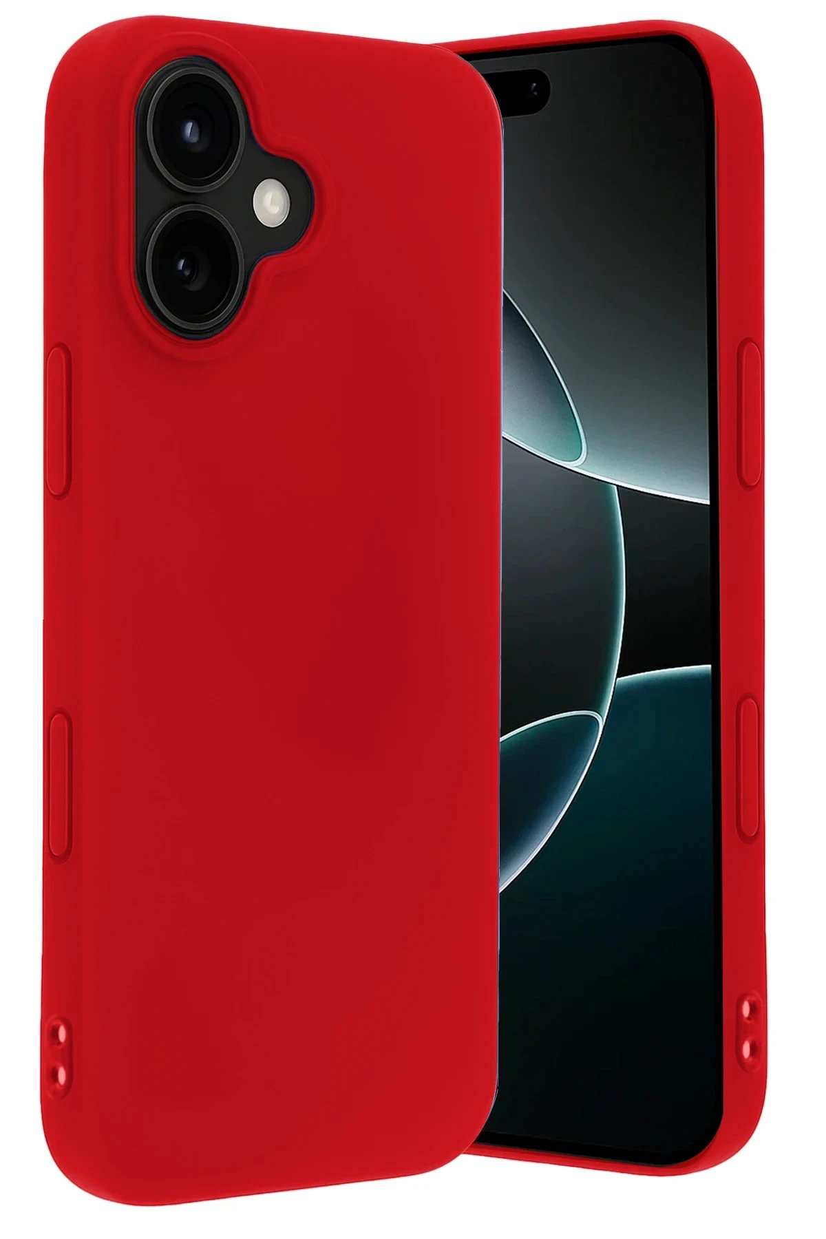 Apple iPhone 17 First Silikon - Kırmızı-(5796) - Görsel 3