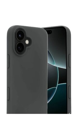 Apple iPhone 17 First Silikon - Gri-(5796)