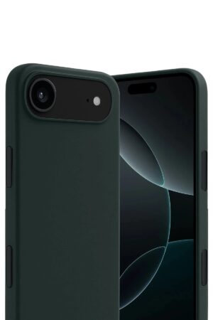 Apple iPhone 17 Air First Silikon - Koyu Yeşil-(5796)