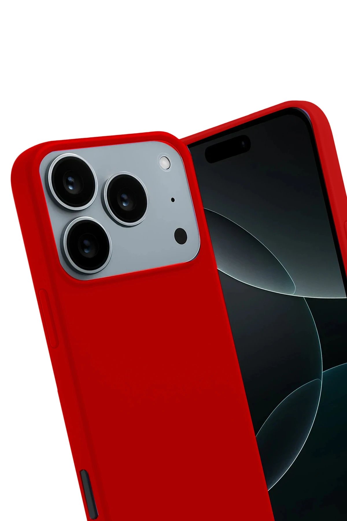 Apple iPhone 17 Pro Max First Silikon - Kırmızı-(5796) - Görsel 2