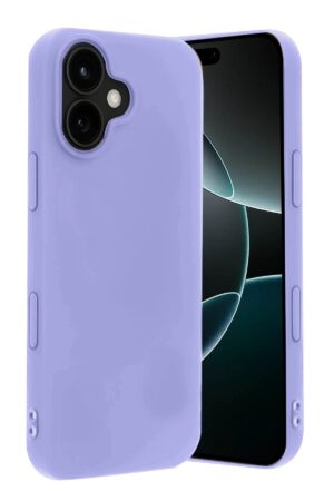 Apple iPhone 17 Nano içi Kadife Silikon - Lila-(5796)