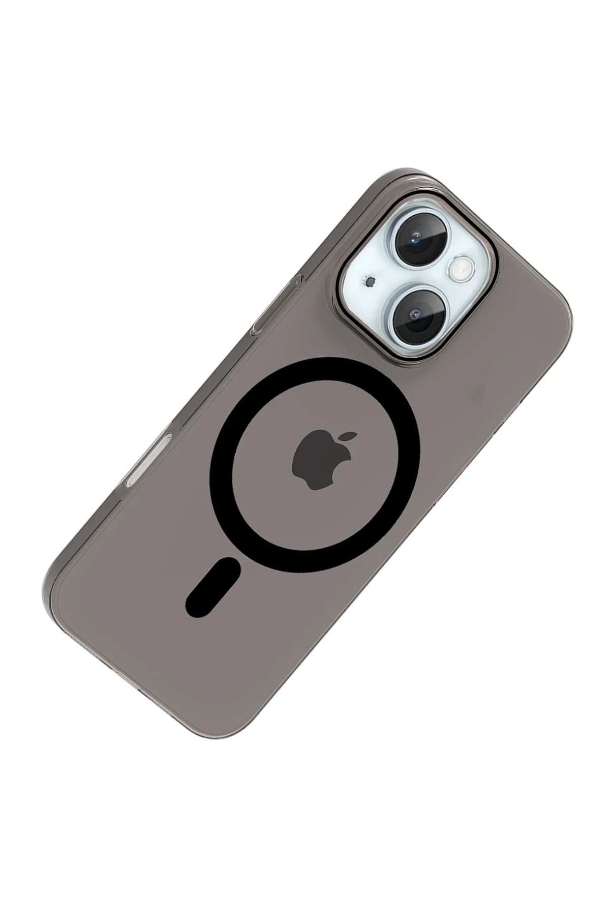Apple iPhone 14 PC Blank Magsafe Kapak - Siyah-(5796) - Görsel 2