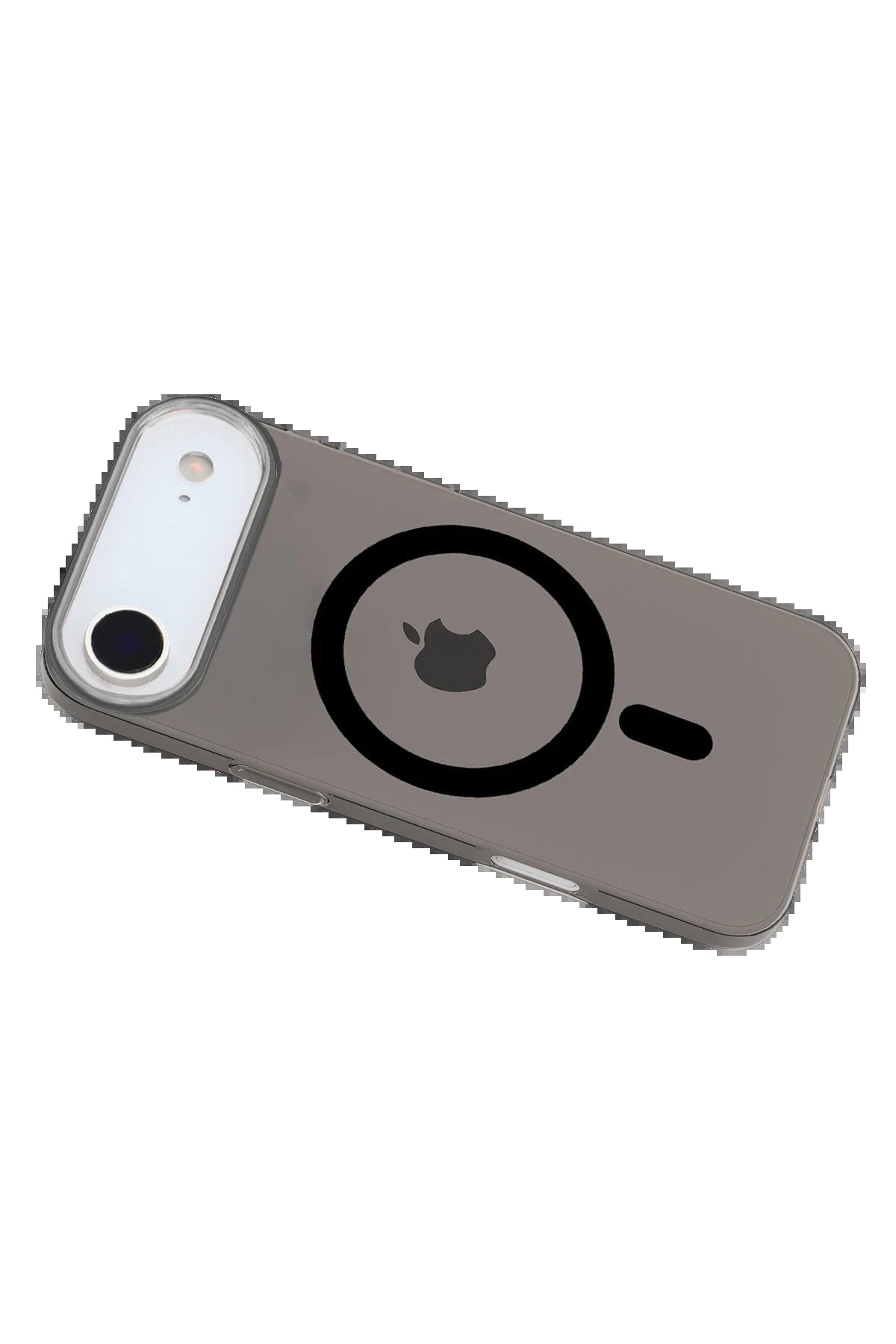 Apple iPhone 17 Air PC Blank Magsafe Kapak - Siyah-(5796) - Görsel 3