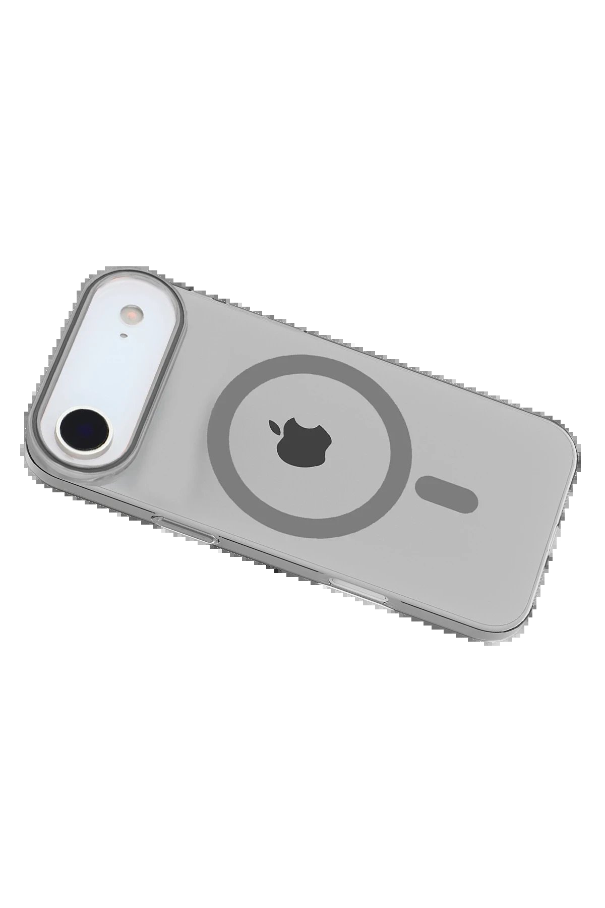 Apple iPhone 17 Air PC Blank Magsafe Kapak - Natural Grey-(5796) - Görsel 3