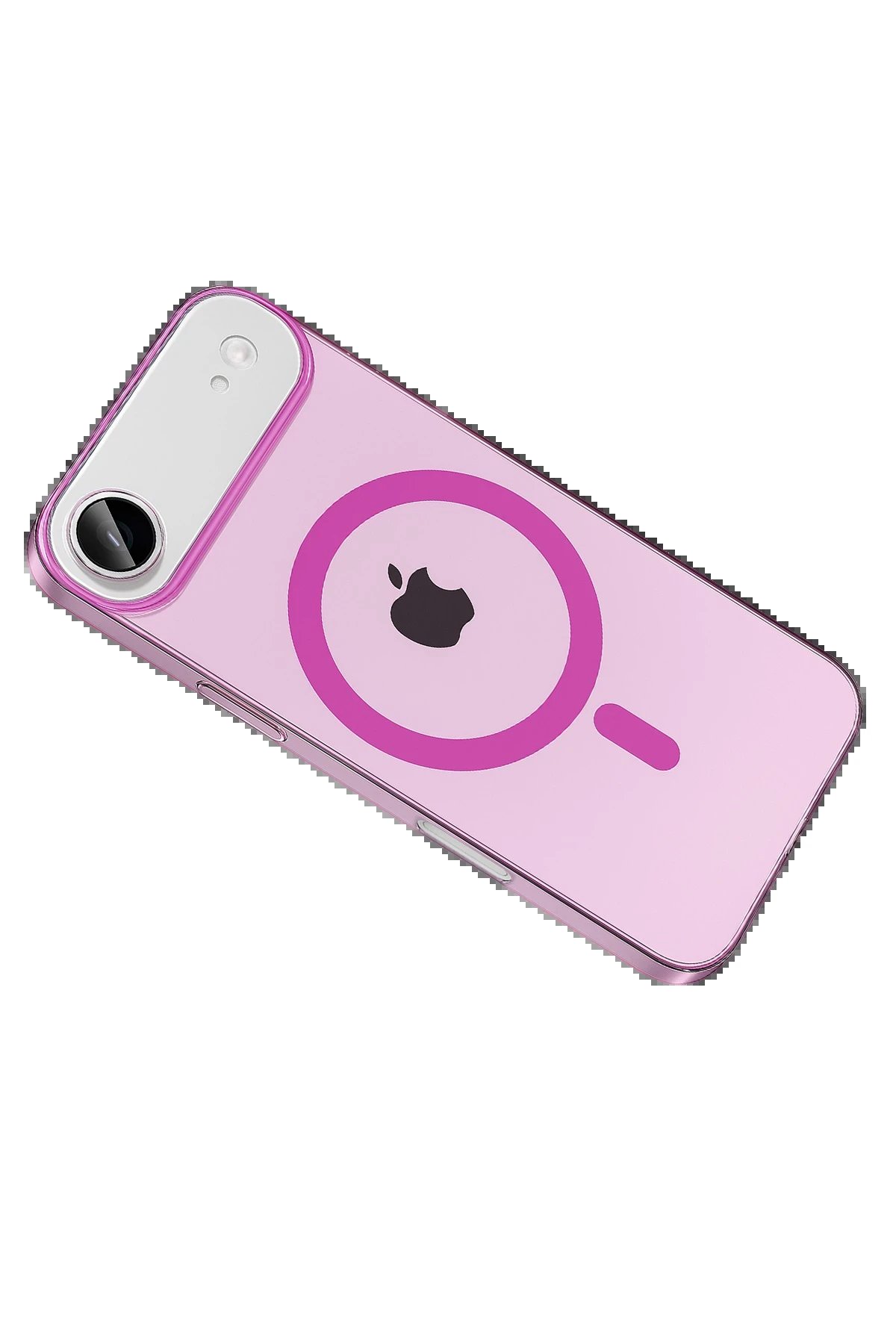Apple iPhone 17 Air PC Blank Magsafe Kapak - Pembe-(5796) - Görsel 2