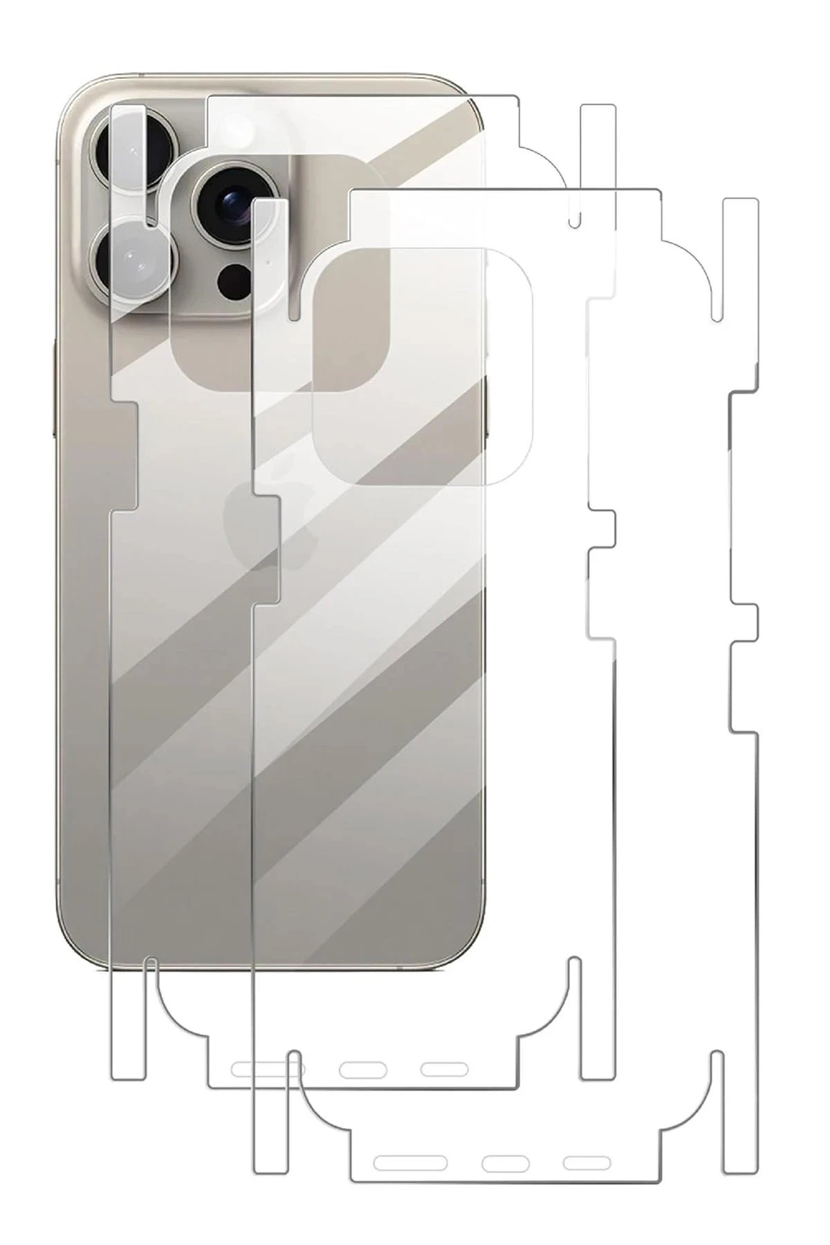 iPhone 17 360 Full Body Arka Koruyucu-(5796) - Görsel 2