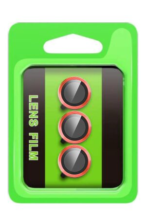 Samsung Galaxy S25 FE Raze Metal Kamera Lens - Kırmızı-(5796)