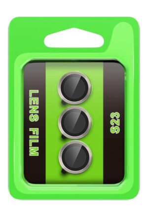 Samsung Galaxy S23 Raze Metal Kamera Lens - Gri-(5796)