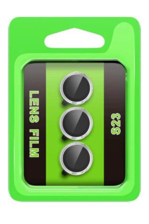 Samsung Galaxy S23 Raze Metal Kamera Lens - Gümüş-(5796)