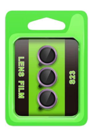 Samsung Galaxy S23 Raze Metal Kamera Lens - Mor-(5796)