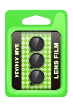 Samsung Galaxy A24 4G Raze Metal Kamera Lens - Siyah-(5796)