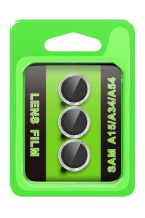 Samsung Galaxy A15 4G Raze Metal Kamera Lens - Gümüş-(5796)