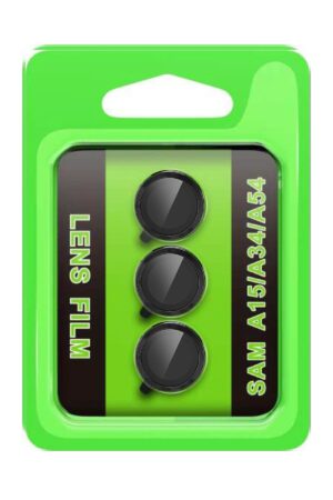 Samsung Galaxy A15 4G Raze Metal Kamera Lens - Siyah-(5796)