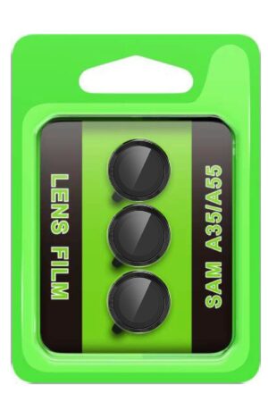 Samsung Galaxy A35 5G Raze Metal Kamera Lens - Siyah-(5796)