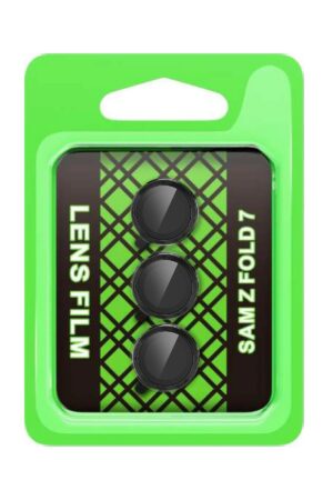 Samsung Galaxy Z Fold 7 Raze Metal Kamera Lens - Siyah-(5796)