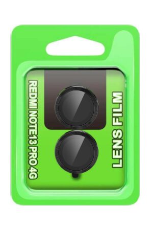 Xiaomi Redmi Note 13 Pro 4G Raze Metal Kamera Lens - Siyah-(5796)