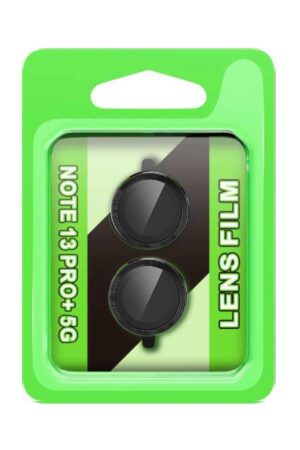 Xiaomi Redmi Note 13 Pro Plus Raze Metal Kamera Lens - Siyah-(5796)