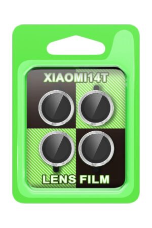 Xiaomi Mi 14T Raze Metal Kamera Lens - Gümüş-(5796)
