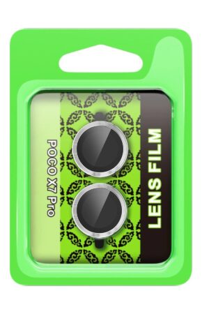 Xiaomi Poco X7 Pro Raze Metal Kamera Lens - Gümüş-(5796)