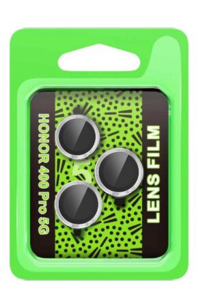 Huawei Honor 400 Pro 5G Raze Metal Kamera Lens - Gümüş-(5796)