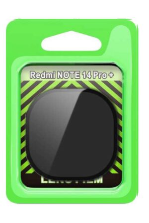Xiaomi Redmi Note 14 Pro Plus Raze Metal Kamera Lens - Siyah-(5796)
