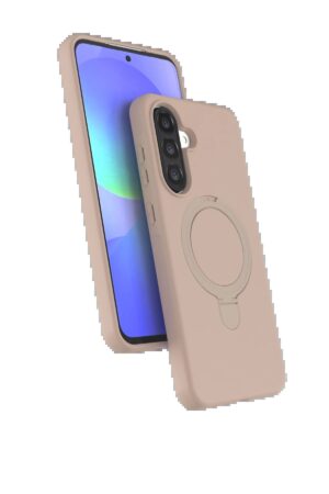 Samsung Galaxy A26 Regal Magsafe Standlı Kapak - Çöl Titanyum-(5796)